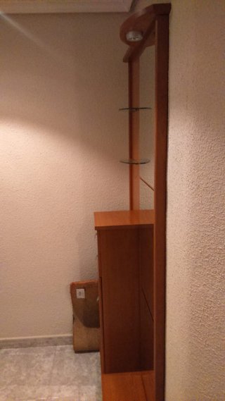 Conjunto Muebles Salón y Entrada Madera