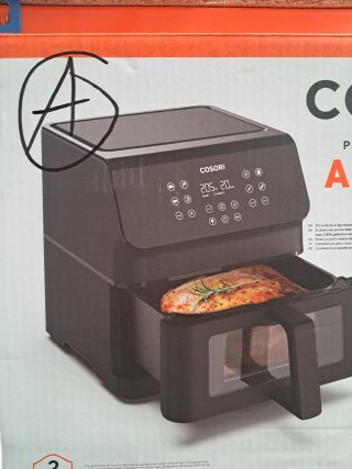 Freidora de Aire Cosori 6.2L con Libro de Recetas