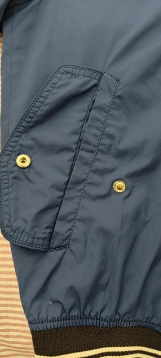 Bomber Hackett entretiempo azul