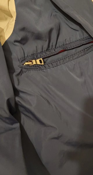 Bomber Hackett entretiempo azul