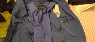 Bomber Hackett entretiempo azul