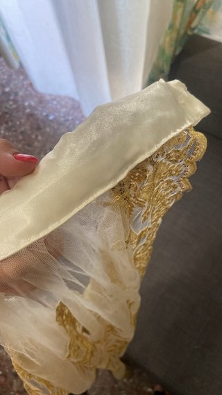 Manteleta Fallera Dorada