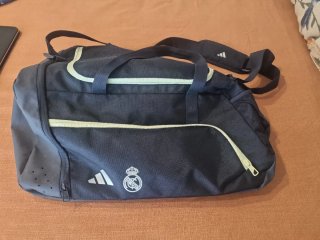Bolsa de viaje Adidas Real Madrid Negra