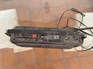 Radiocasete Sanyo FM-SW-MW-LW Cassette