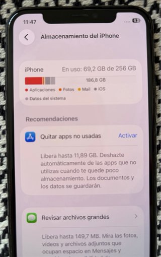 iPhone 11 Pro 256 GB Gris Espacial