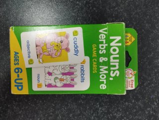 Juego de Cartas Nouns, Verbs & More