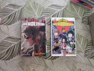 Colección de libros de My hero academia.
