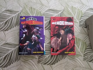 Colección de libros de My hero academia.