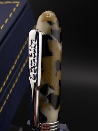 Bolígrafo Conklin Minigraph White satin