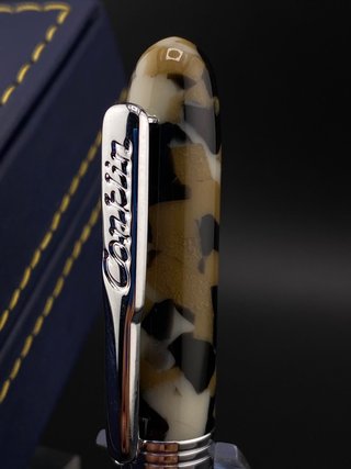 Bolígrafo Conklin Minigraph White satin