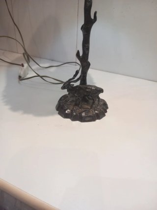 Lámpara de mesa antigua Valentti