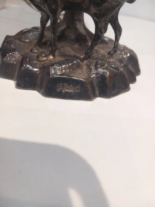 Lámpara de mesa antigua Valentti