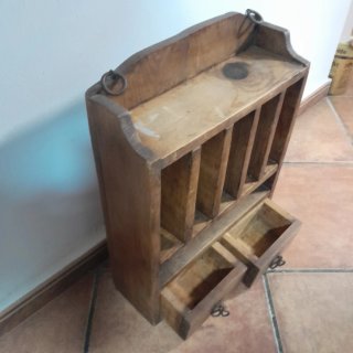 Mueble especiero madera maciza mexicana