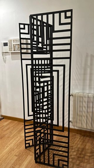 Biombo forja diseño moderno