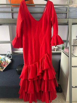 Traje de flamenca