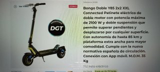 Patinete Cecotec Bongo XXL