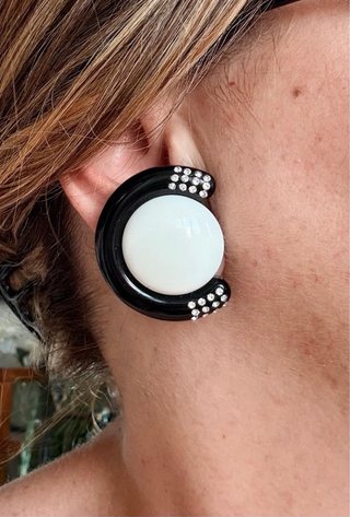 Orecchini clip vintage anni '80
