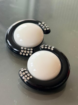 Orecchini clip vintage anni '80