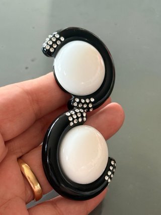 Orecchini clip vintage anni '80