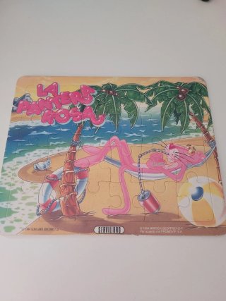 3 Puzzles: Tom y Jerry, Pantera Rosa, Picapiedras