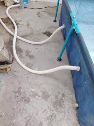Piscina desmontable Wesday azul/verde