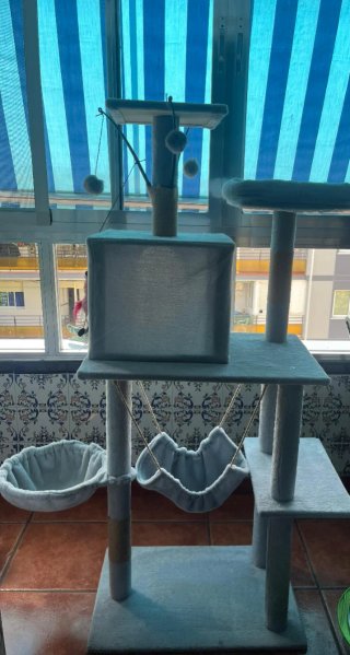 Torre rascador para gatos