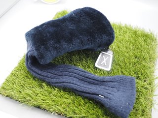 Fodero per mazze da golf blu navy