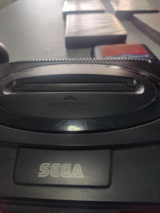 Consola Sega Mega Drive 2 Negra Completa
