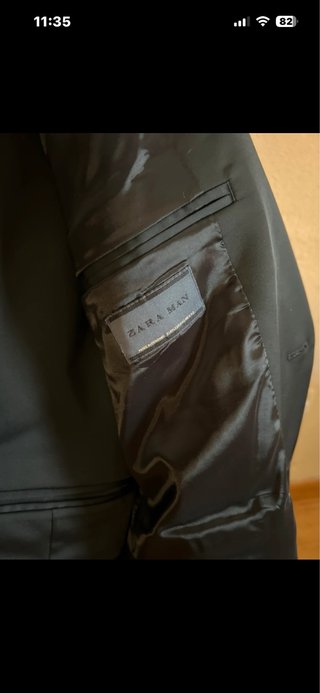 Abito Zara Uomo Nero