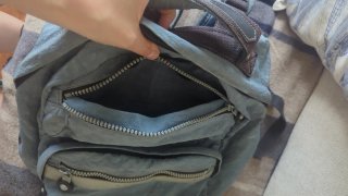 Mochila Kipling Azul Gris