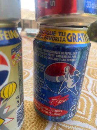 Lata Pepsi Coleccionista