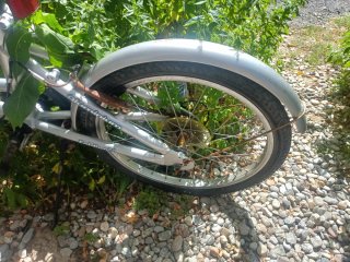 Bicicleta plegable aluminio ligera