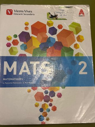 MATS 2 matemàtiques : educació secundària