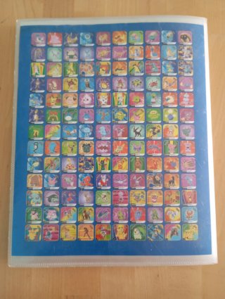 Álbum 165 Staks Pokémon 2002