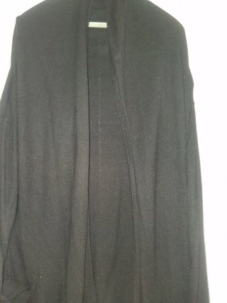 Cardigan nero taglia unica