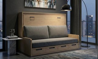 Cama abatible matrimonio con sofá FRM 135 en Badal