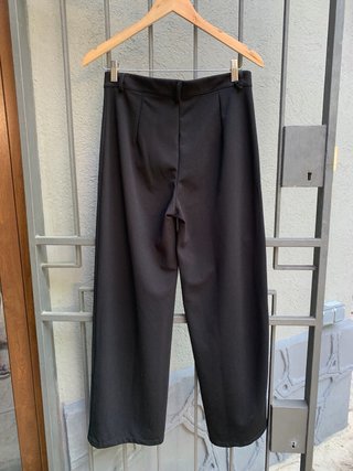 Pantalón ancho negro