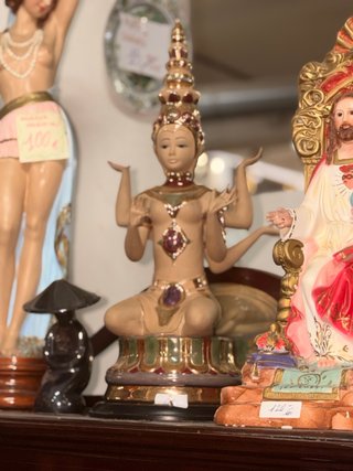 Figura Buda multicolor