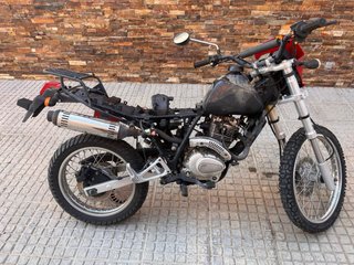 MX Onda 125cc Enduro Roja y Negra