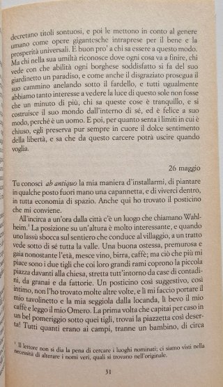 Goethe + Novalis (testo a fronte)