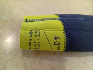 Neopreno niño 4/3
