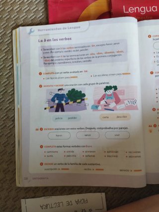 Libro de lengua castellana de 4 de primaria