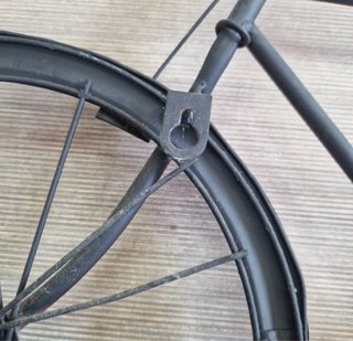Bicicletta decorativa da parete in metallo M620