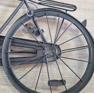 Bicicletta decorativa da parete in metallo M620