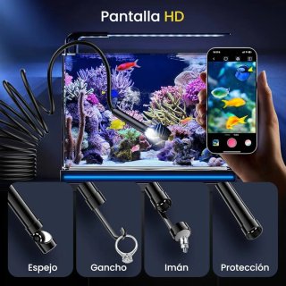 Cámara Endoscopio Maxpow USB/Tipo-C
