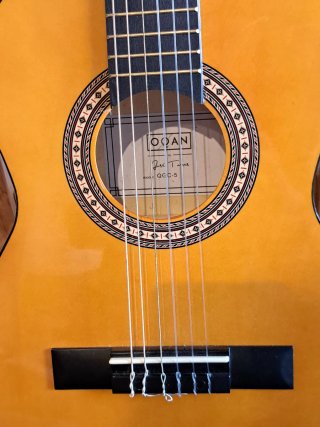 Guitarra Clásica OQAN QGC-5 KID 1/2