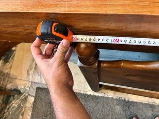 Cabecero de madera maciza clásico