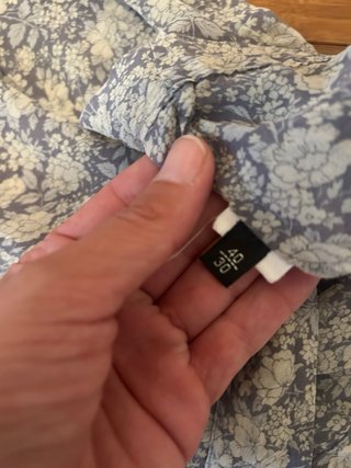 Blusa Massimo Dutti Estampado Flores