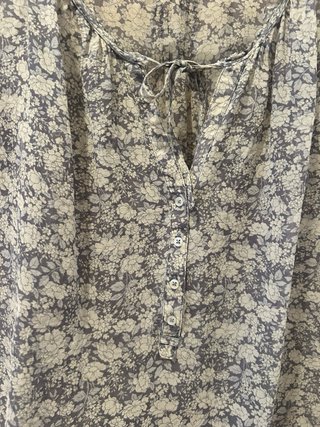 Blusa Massimo Dutti Estampado Flores