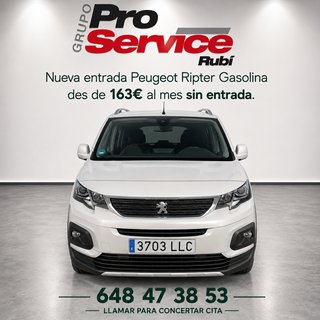 Peugeot Rifter GASOLINA 110CV DES DE163€ S/ENTRADA